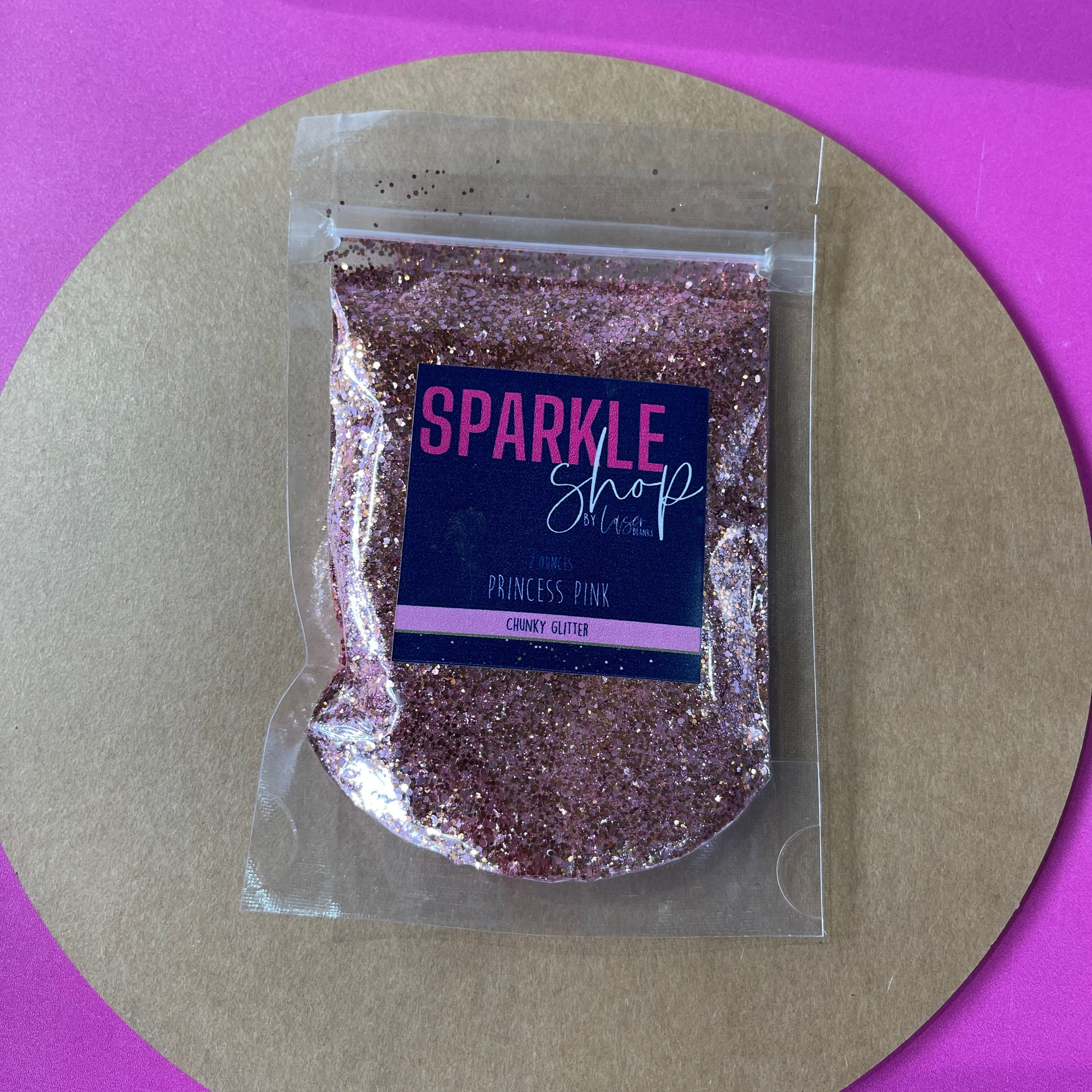 Princess Pink Chunky Glitter | 2oz | SPARKLE SHOP