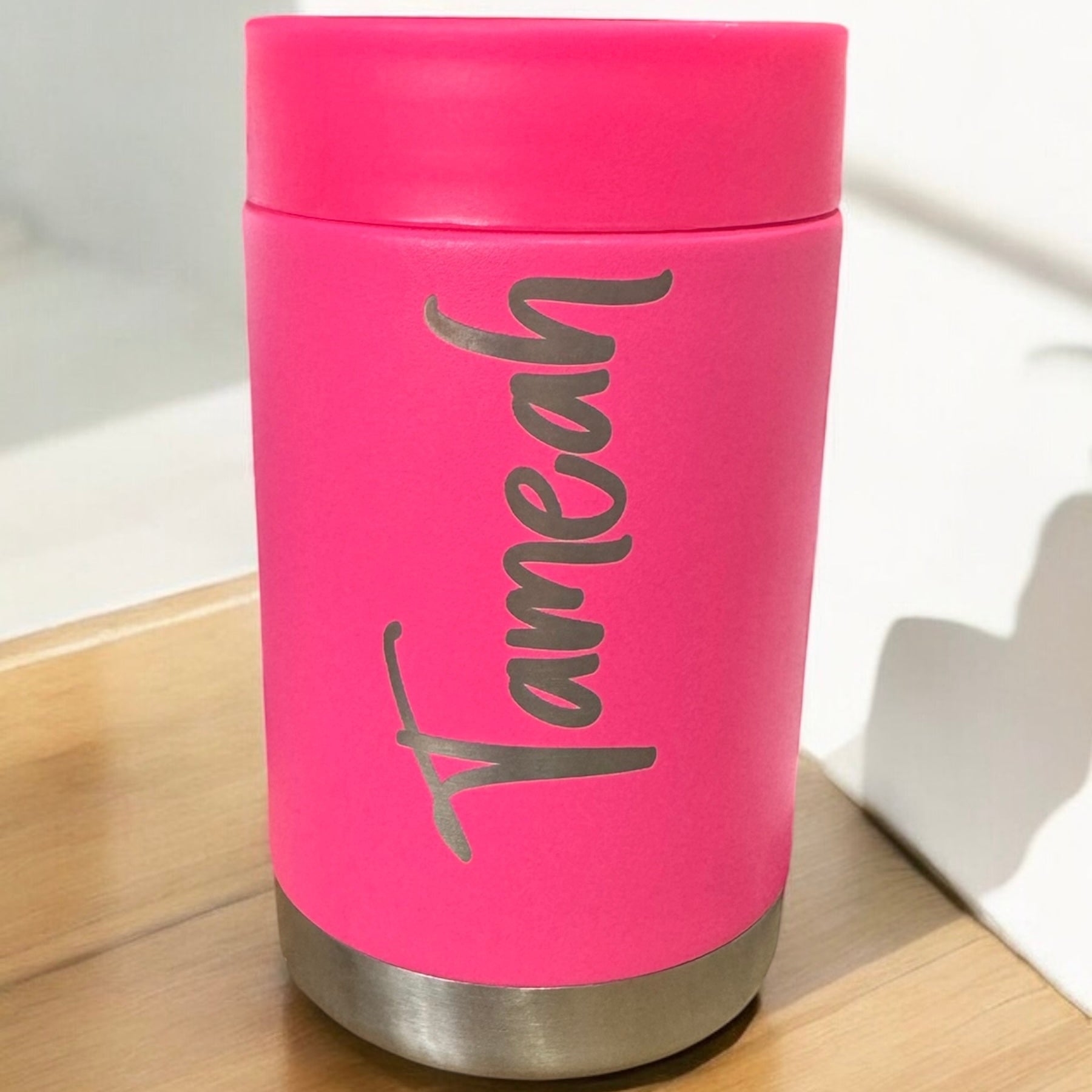 #1073 - Tameah Can Cooler - hot pink