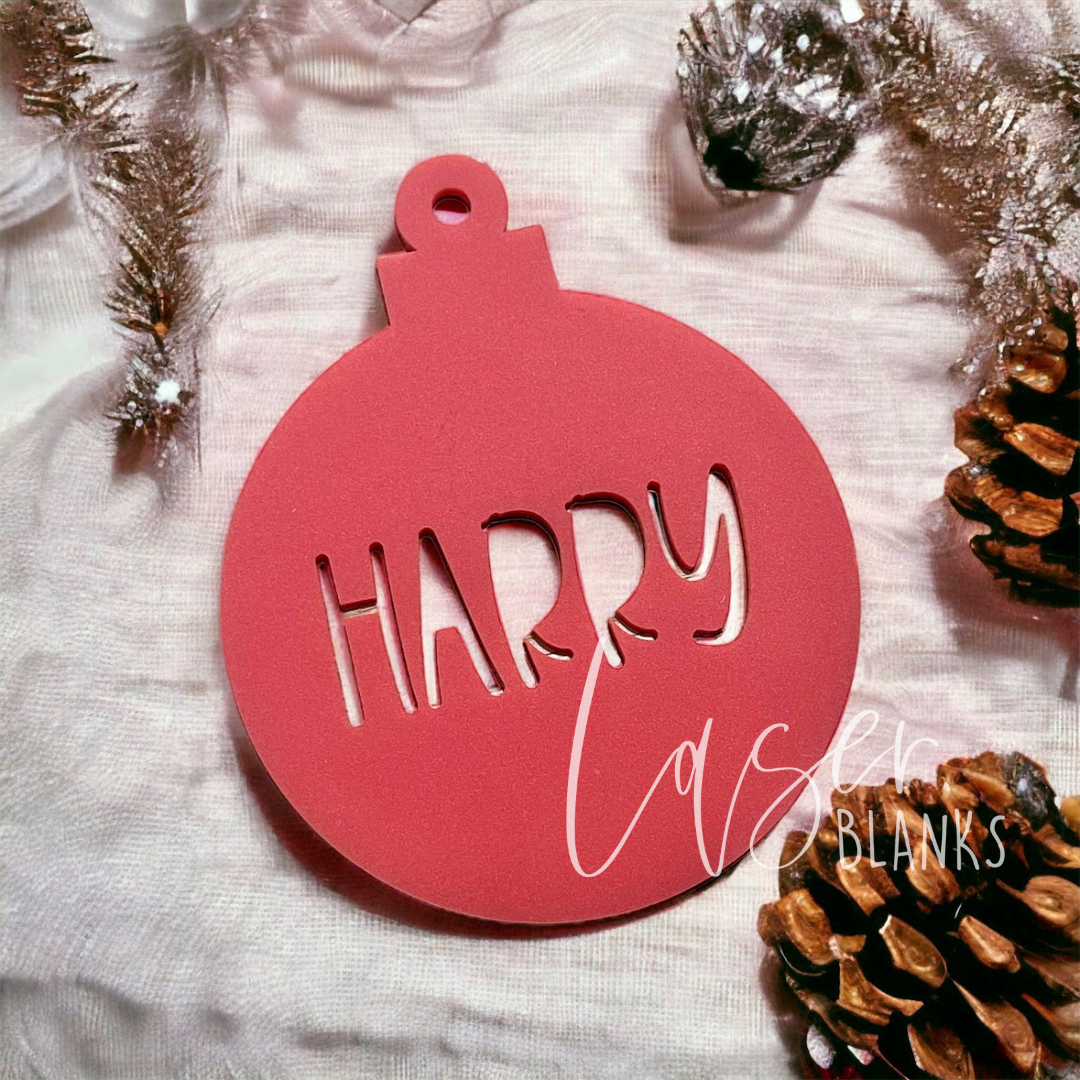 Personalised Bauble | Personalised Tag