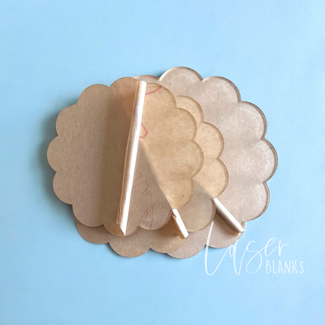 Scalloped Acrylic Ganache Boards