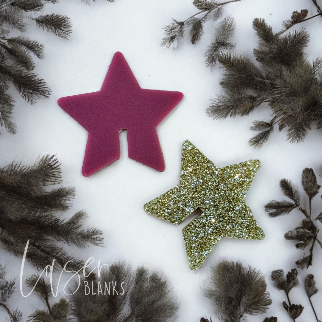 Star Drink Topper | Drink Disc | Acrylic Blank