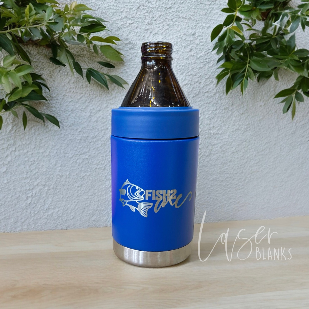 Personalised Insulated Can Cooler | Name | Laser Engraved