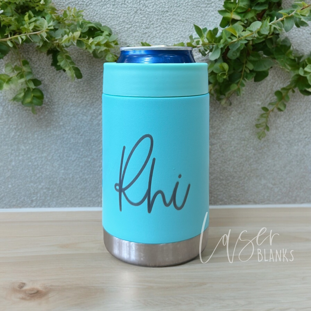 Personalised Insulated Can Cooler | Name | Laser Engraved