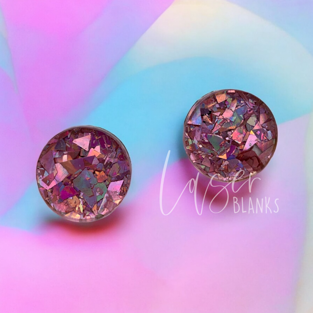 Circle | Earring Blanks | Acrylic Blanks [Pack of 20]