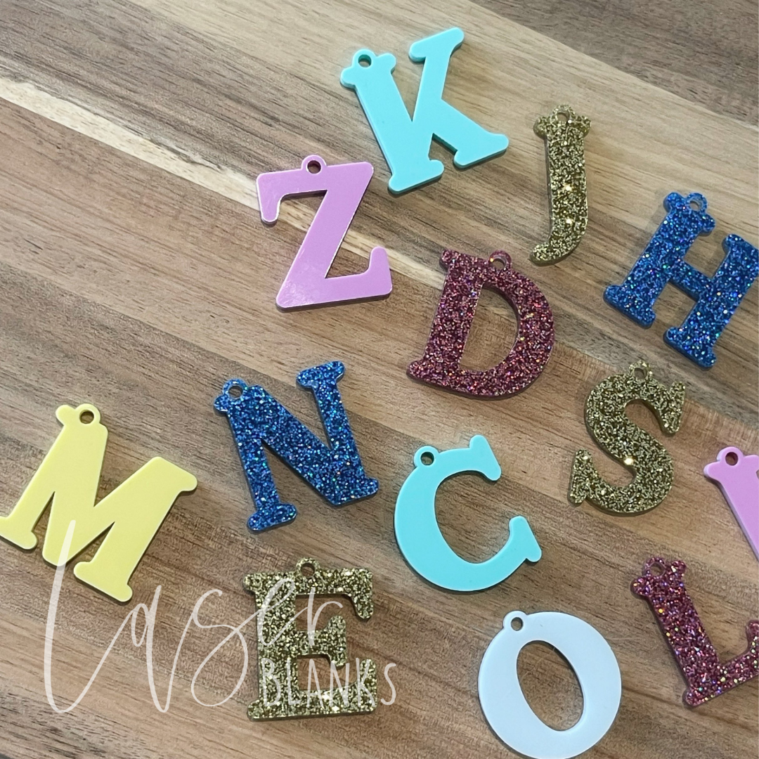 Alphabet Keyring | Acrylic Blank