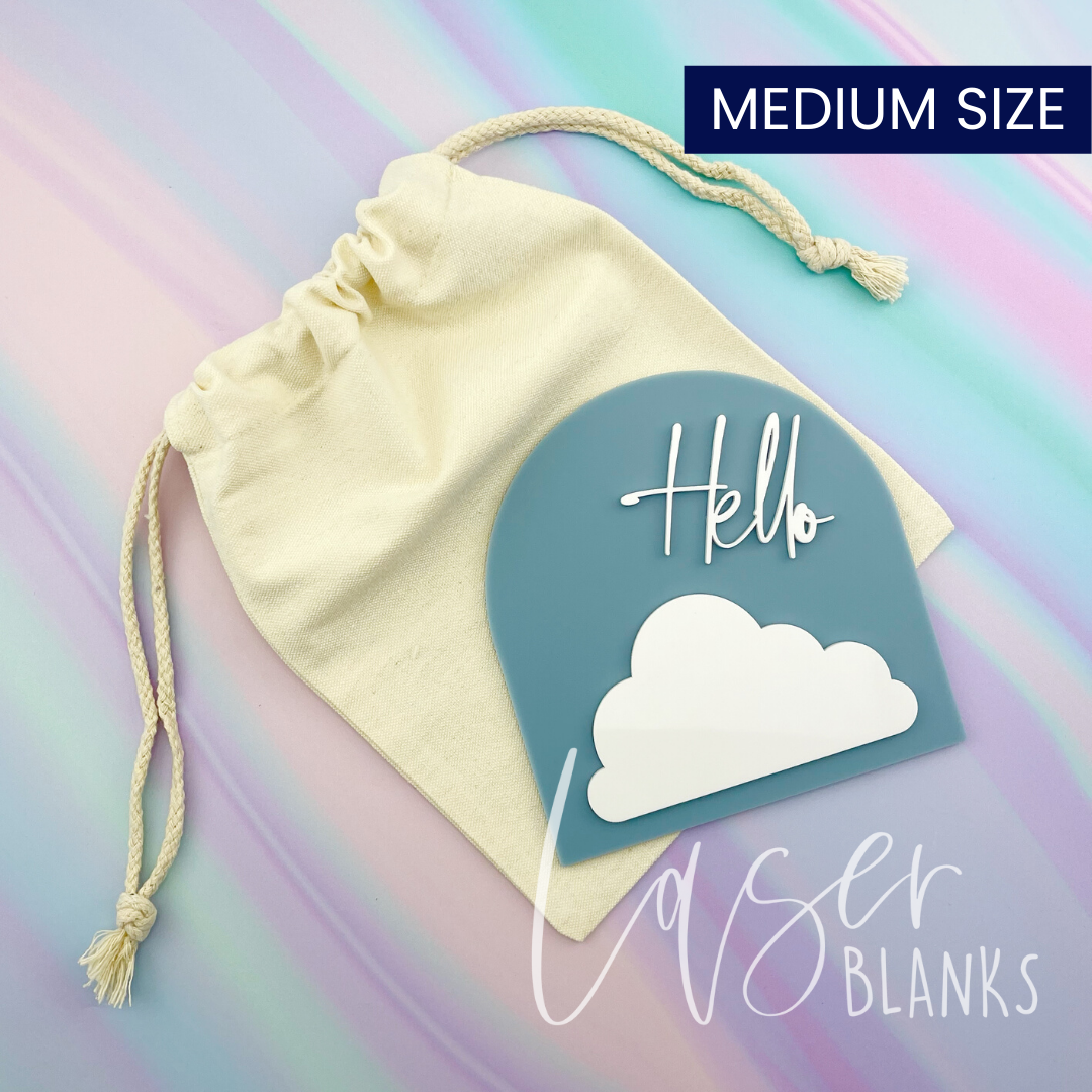 Drawstring Bags | Calico Bags | 3 Sizes