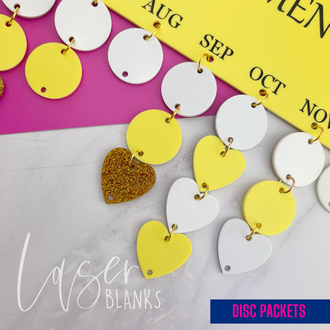 Family Calendar Hearts | 10 Pack