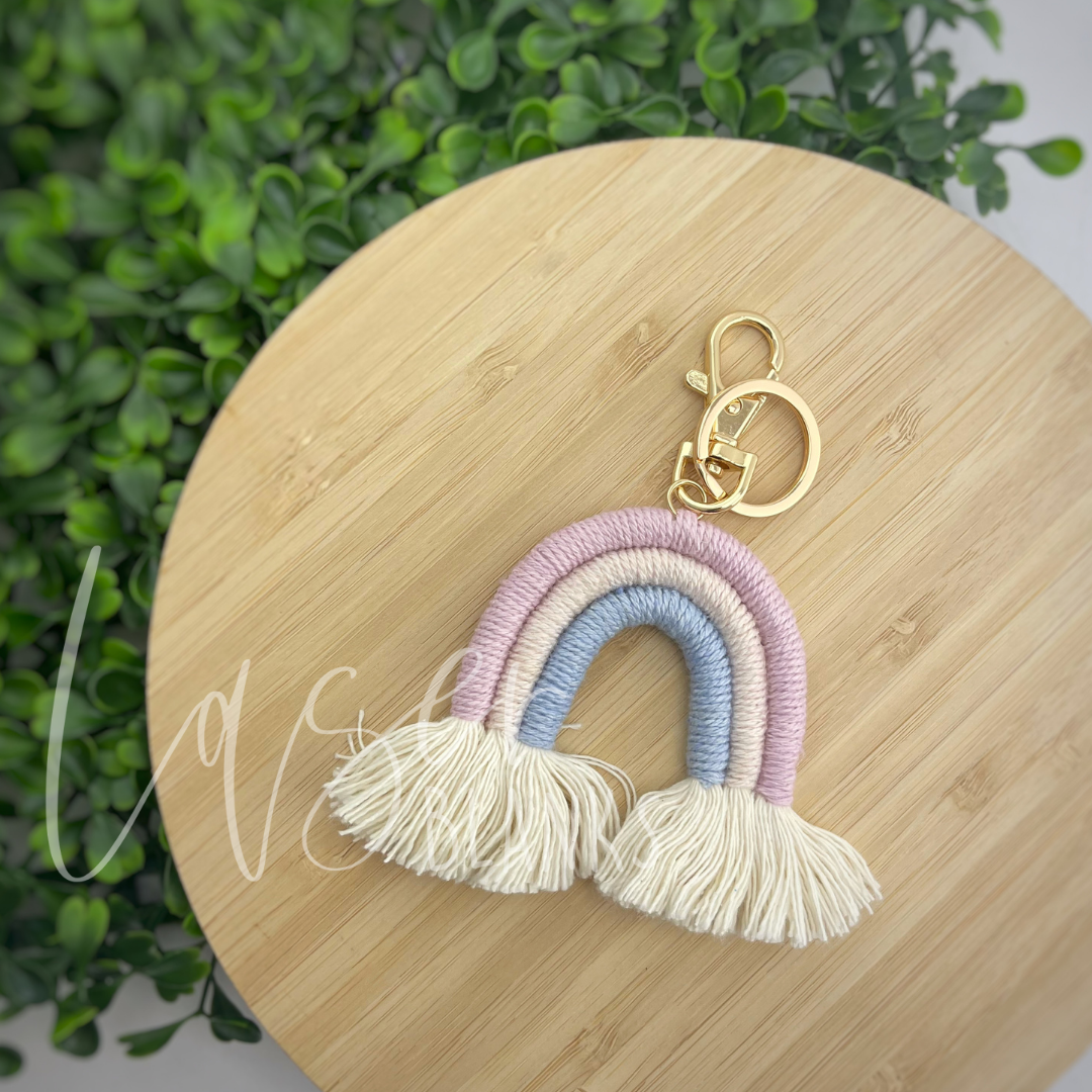 Rainbow Tassel Keyring | 3 Styles