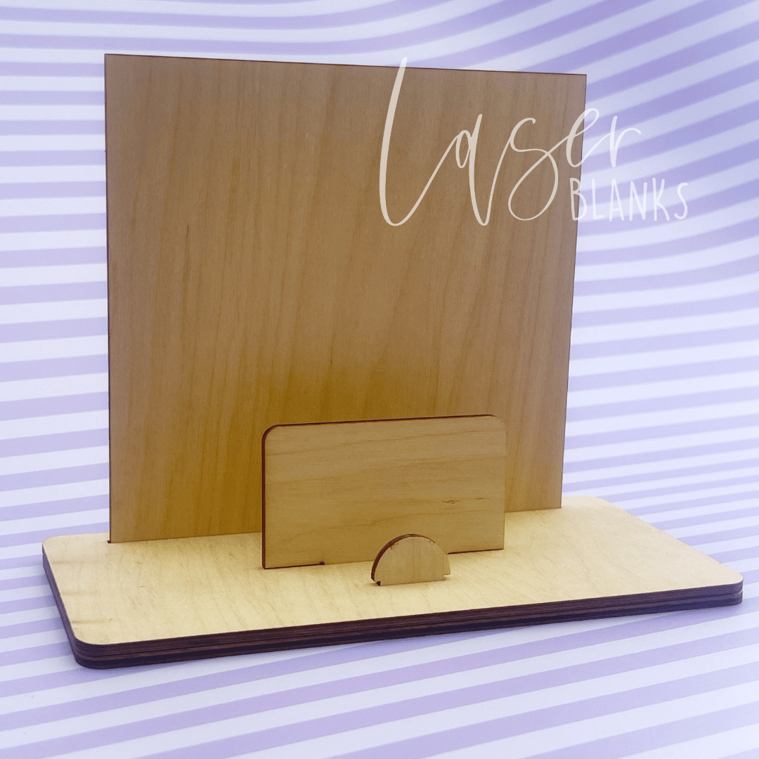 Large Business Card Holder | Plywood Blank | Business Signage