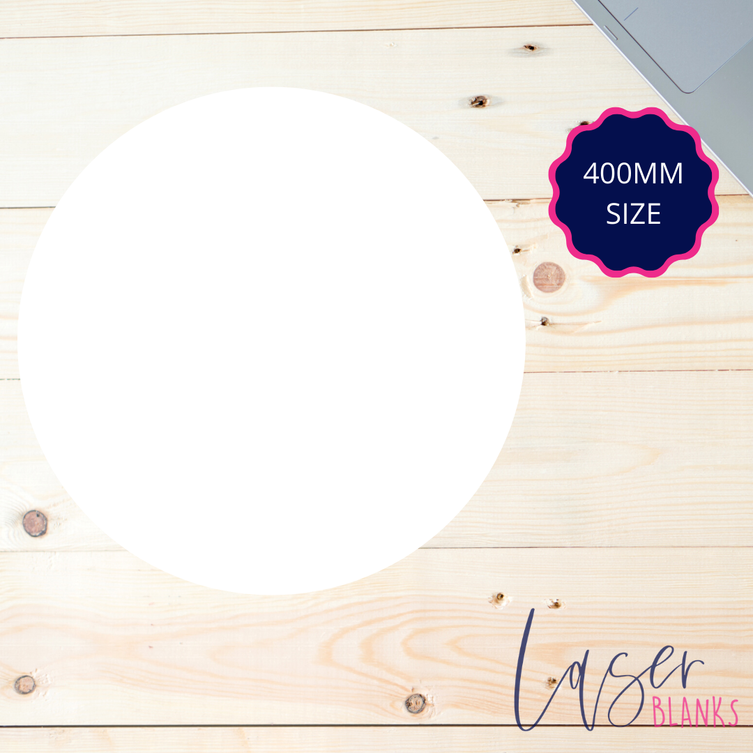 400mm Round Acrylic Blank | 3mm