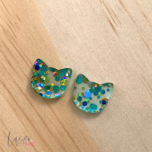 Kitty | Earring Blanks | Acrylic Blanks [Pack of 20]